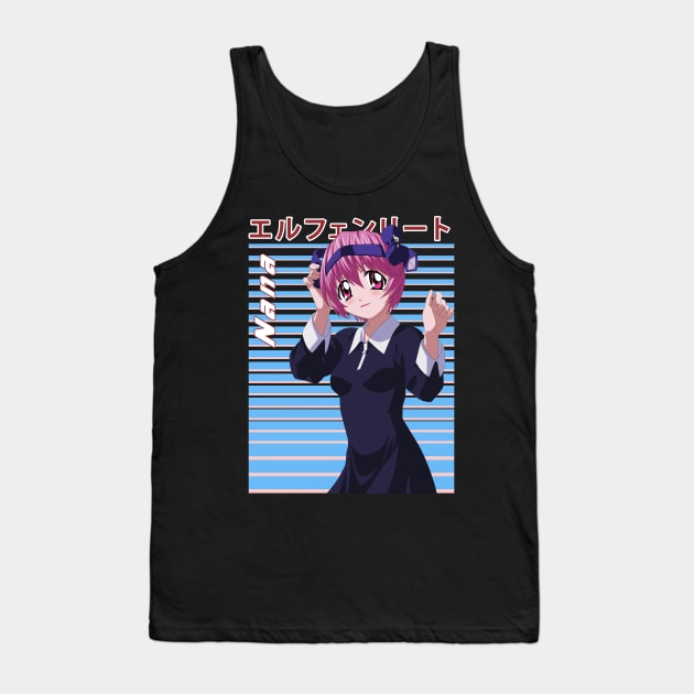 Manga Magic Immerse In The World Of Elfen Lied Tank Top by Super Face